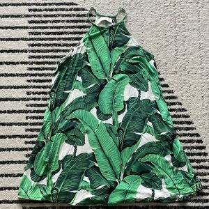 XS Ava Sky Banana Leaf dress